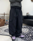 Loop stitch brushed nylon pants