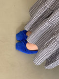 Tsumu Suede Ribbon Flat Shoes