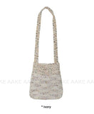 COLOR BLEND KNIT BAG