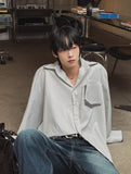 Grown Stripe Pocket Shirt