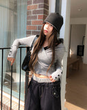 Rhapsody Ribbed Hoodie Knit