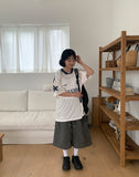 Gilyu Mesh Sporty Over Short Sleeve Tee