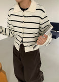 Lobz Sprife Collar Buckle Cardigan
