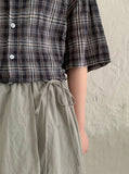 Jundro Summer Nylon Wrap Skirt