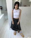 CUTTING CROP SLEEVELESS