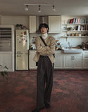 Bless round two-way crop jacket