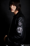 [Sons of Anarchy] Lambskin Patch Single Rider Jacket