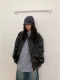 Bultub Crop Leather Jacket