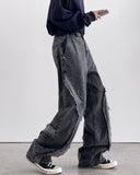 Saint Black Curve Wide Denim