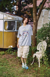 Peach Summer Pigment Short Sleeve Tee