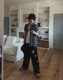 Aren embroidery training pants