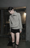 High Neck Goat Knit