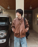 Lipi line biker jacket