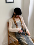 Balia Vintage Tie-Dye Wrinkle Rolling Scarf