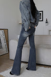 Peach Vintage Wash Denim