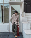 Crane Loose Fit Adjust Knit Cardigan