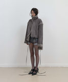 Detachable Fur Shearling Jacket