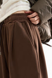 Mink pintuck balloon jogger sweatpants