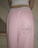 Kirem Flower Layered Wrinkle Shorts
