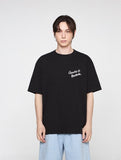 Small Flower Drawing Logo Smile Short Sleeve Tee