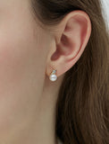 Nova 10K(Y) Pearl Earrings