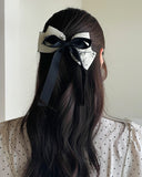 Billind Flower Ribbon Hairpin