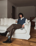Koby two-tuck chino pants