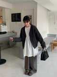 Morub Alpaca Wool Knit Cardigan