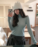 [U-BASIC/wool 30%] Mate Tencel Polar Long Sleeve