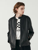 Lambskin China Collar Jacket