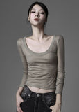 Bonnie See-Through Long Sleeve