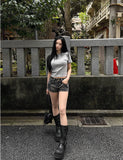 TOKYO Crop Basic Tee