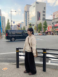 Delson string fleece banding pants