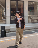 Summer Round Crop Cardigan