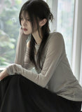 Serene Cutout Layered Tee