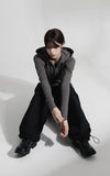 Sand Gray Slim Hood Zipup