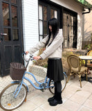 [Quilted Lining] Lumin Duffle Hood Short Coat