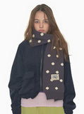 Dot Knit Muffler