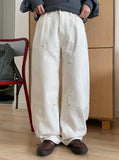 Sinnoh cut rivet cotton pants