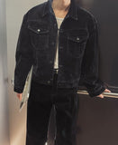 Winter Velvet Western Crop Jacket