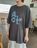 Dideli Printing Over Short Sleeve Tee