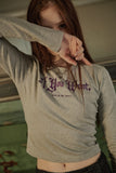 Glitter LOGO longsleeves