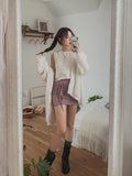 biker strap middle boots