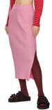 Bring knit long skirt