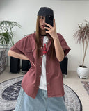Tay Vintage Work Short Sleeve Shirt