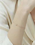 Nova 10K(Y) Pave Petite Station Bracelet