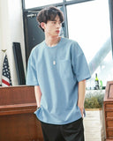 Edge pocket short sleeve T-shirt