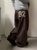 [unisex] Kelper Embroidered Cotton Balloon Wide Pants