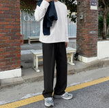 Denin Round Long Sleeve T-Shirt