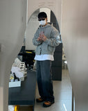 Hella Overfit Hooded Button Jacket
